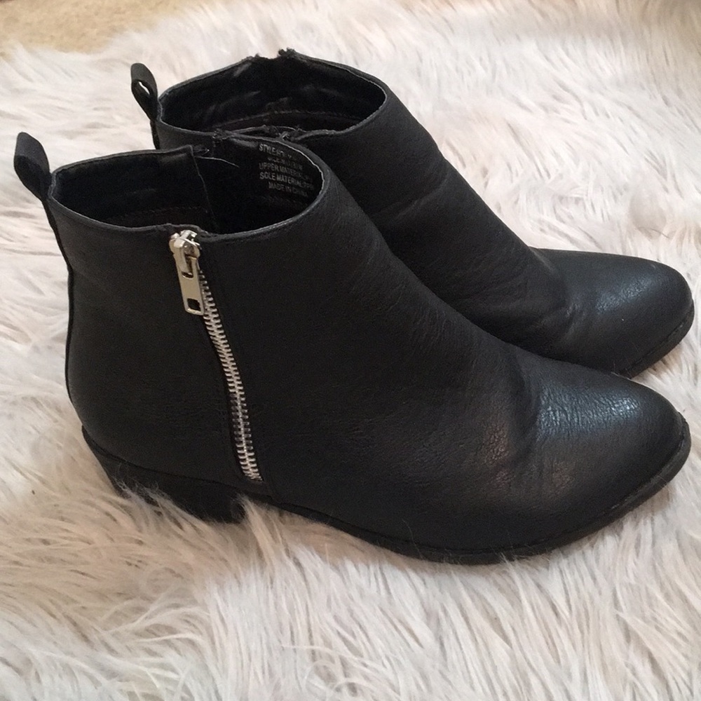 Black Ankle Boots